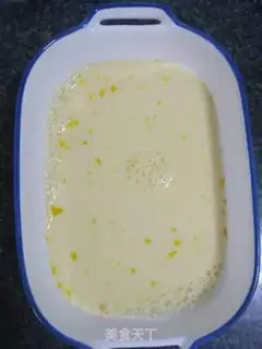 Make Toast apple pudding step 2