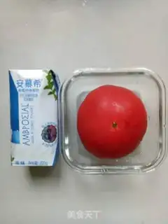 Make Yogurt tomato juice step 0