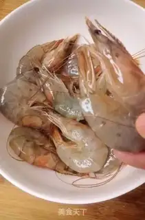 Make Garlic fans steam shrimp step 0