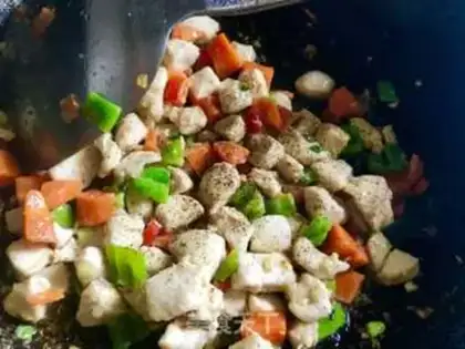 Make Spicy chicken step 5
