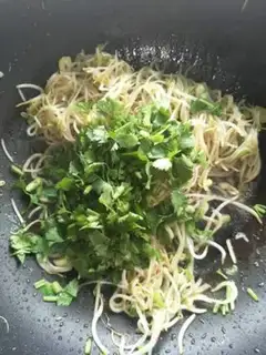 Make The fragrance sprouts step 6