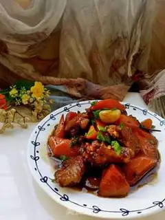 Make Carrot, chicken wings step 14