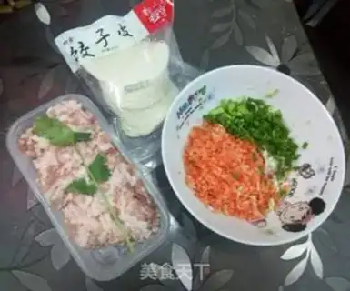Make Pork dumplings step 0