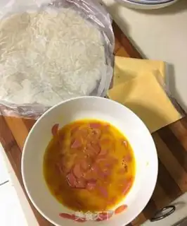 Make Ham cheesecake step 0