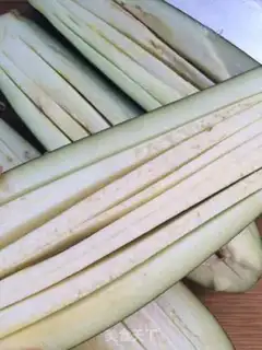 Make Garlic eggplant step 1