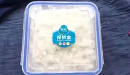 Make Cracker leather and fresh milk step 4