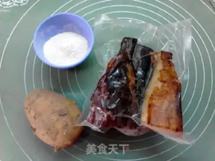Make Spam potatoes step 0
