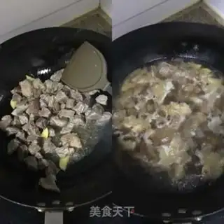 Make Curry beef potatoes step 2