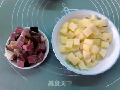Make Spam potatoes step 3