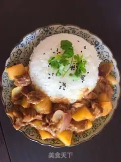 Make Curry beef potatoes step 6