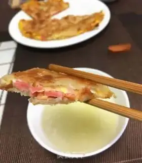 Make Ham cheesecake step 6