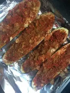 Make Garlic eggplant step 7