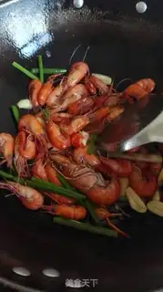 Make Celery and shrimp step 3