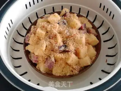 Make Spam potatoes step 7