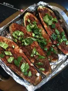 Make Garlic eggplant step 12