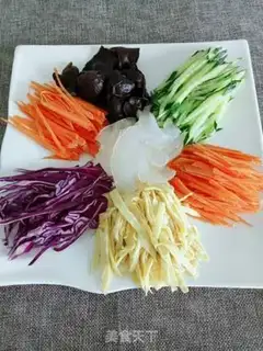 Make Five-coloured pimps step 2