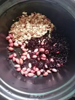 Make Simple, black rice oatmeal step 0