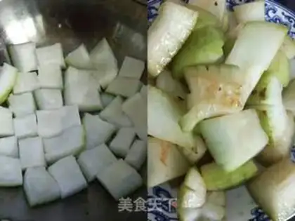 Make Red-hot melons step 2