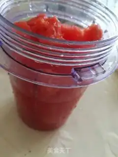 Make Fresh watermelon juice step 2