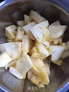 Make Pineapple sauce step 1