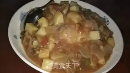 Make The brand of beef curry step 21