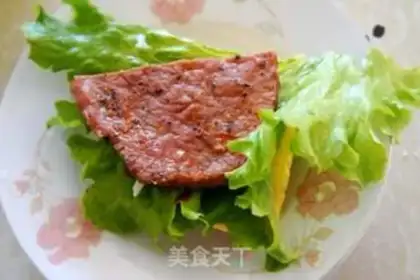 Make Fried steak burger step 3