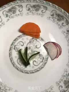 Make Vegetable flowers step 4