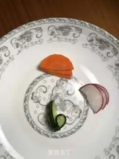 Make Vegetable flowers step 5
