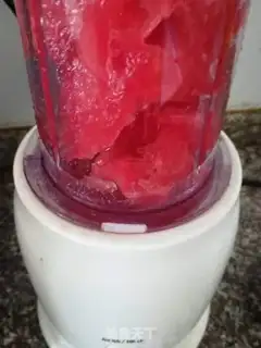 Make Watermelon jelly step 2