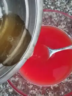 Make Watermelon jelly step 6