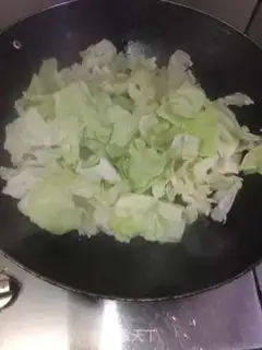 Make "Hands tore up the sauerkraut step 2