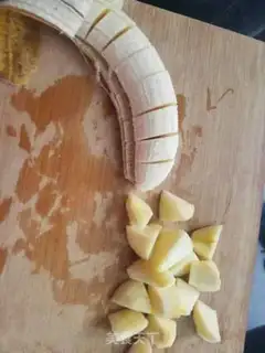 Make Apple banana shake step 0