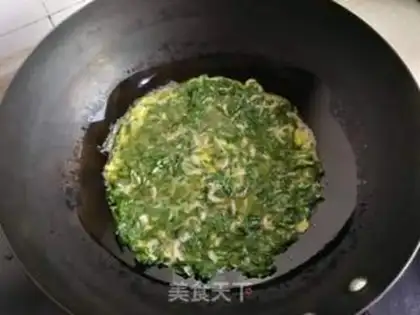Make Shrimp omelet step 4