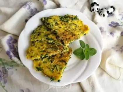 Make Shrimp omelet step 7