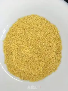 Make Porridge of the millet step 1