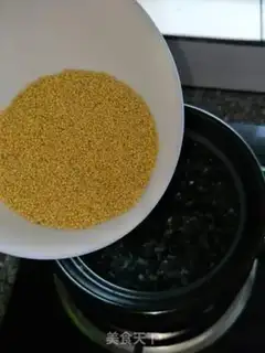 Make Porridge of the millet step 3