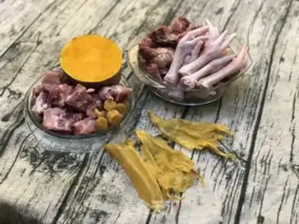 Make Gold and soup step 0