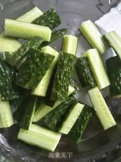 Make Sour cucumber step 0