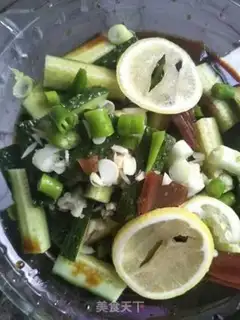 Make Sour cucumber step 3