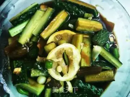 Make Sour cucumber step 5
