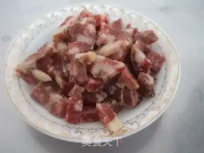 Make Weenie fried rice step 1