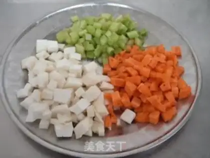 Make Weenie fried rice step 2