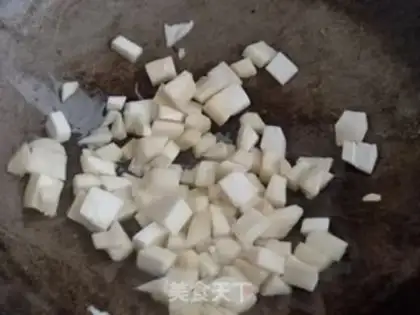 Make Weenie fried rice step 4