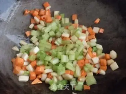 Make Weenie fried rice step 6