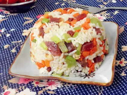 Make Weenie fried rice step 10