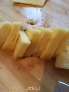 Make Pineapple jam step 1