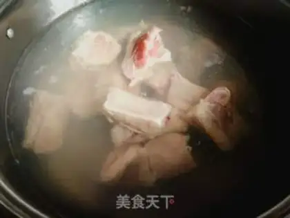 Make Pork bouquet soup step 4