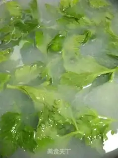 Make Celery leaves and wood step 1