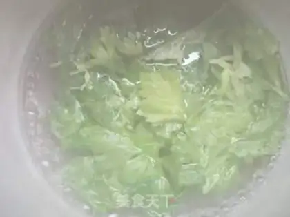 Make Celery leaves and wood step 3