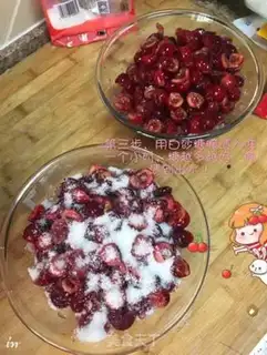 Make Cherry jam step 2